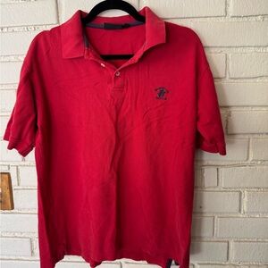 Beverly Hills Polo Club Vibrant Red Polo Shirt